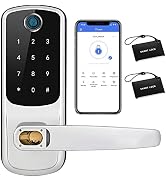 Smart Door Lock,keyless Entry Door Lock , Fingerprint Door Lock,Smart Locks for Front Door,Digita...