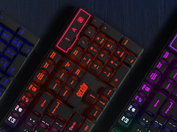 Gaming keyboard and mouse bundle for PS5 Xbox &amp;amp; PC