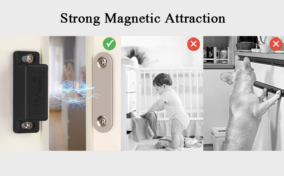 magnetic cabinet door catch