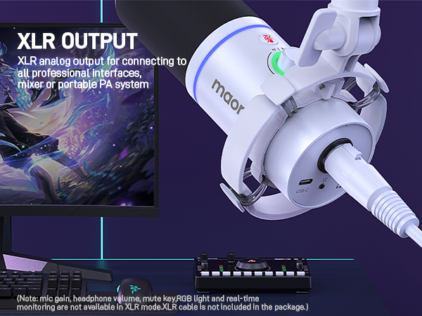 MAONO XLRUSB Dynamic Microphone Kit