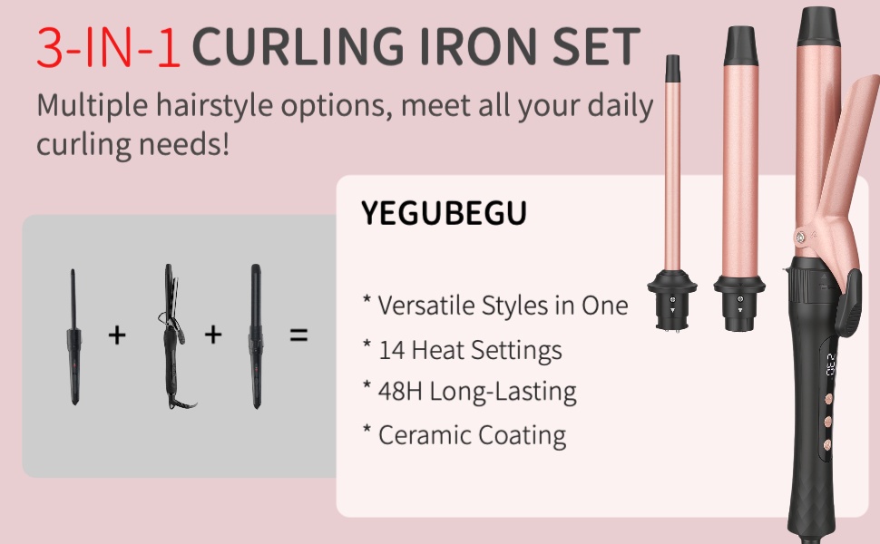 Curling iron set