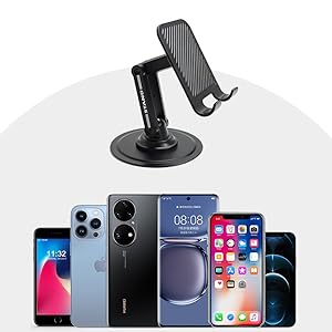 phone stand with 360 rotation