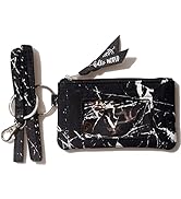 ID Wallet Lanyard Wallet Black, lanyards for id Badges with Holder, Small Lanyard Wallet, Zip id ...