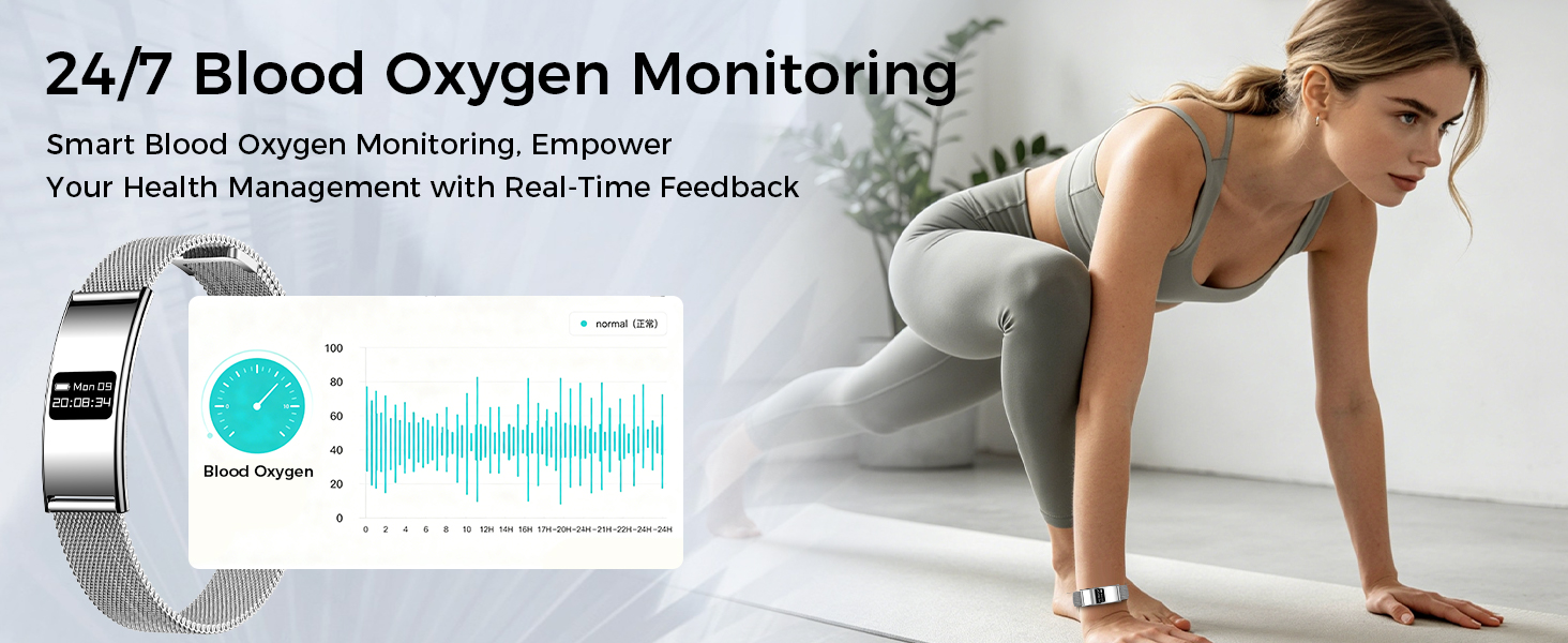 All-day blood oxygen monitoring