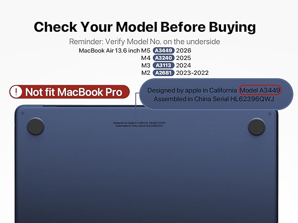 macbook air 13.6 inch case