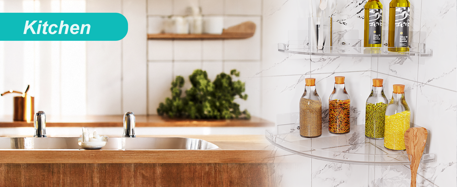 Acrylic Shower Shelves