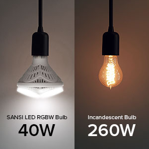 40W 260W Equivalent LED Bulb