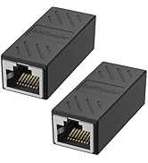 Jadaol [1000Mbps, High-Speed RJ45 Coupler, Ethernet Extender Adapter for Cat7/Cat6/Cat5e, Female ...
