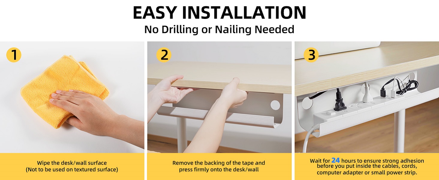 cable management under desk 