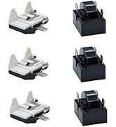 3 Sets of QP - 02-4.7 PTC Refrigerator Start Relay (3 - Pin 4.7 Ohm) and Refrigerator Overload Pr...