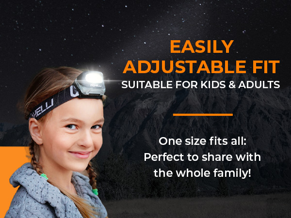 easily adjustable fit