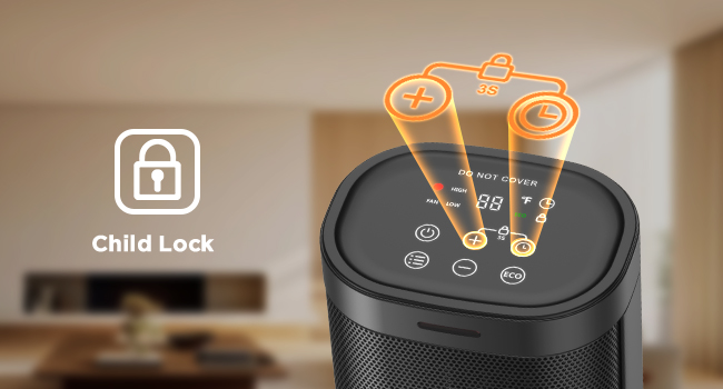 electric ceramic space heater