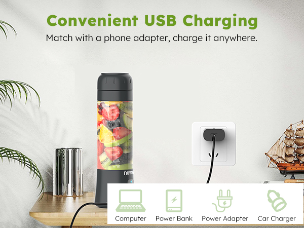 portable blender rechargeable