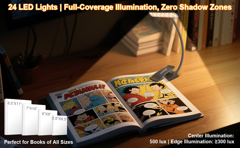 book clip light