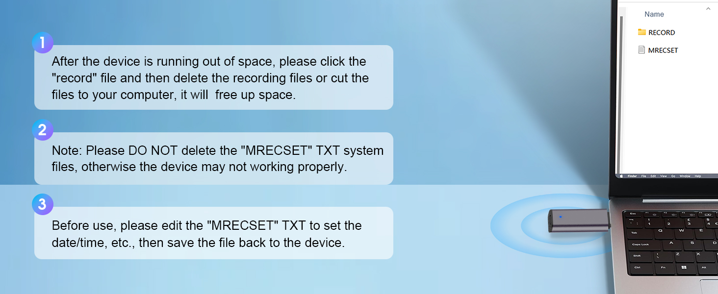 audio recording device