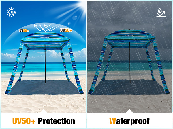 Beach cabana