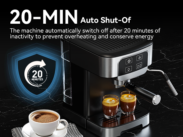 20-Min Auto Shut-Off