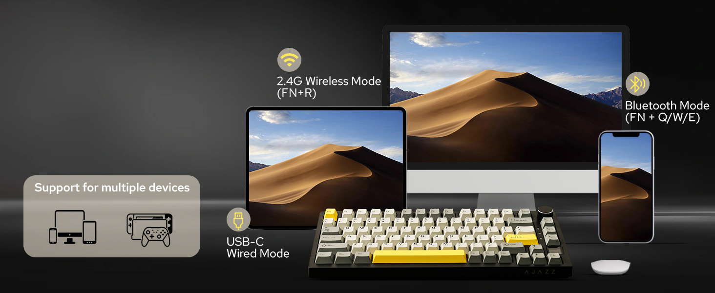 AK820 PRO wireless gaming keyboard