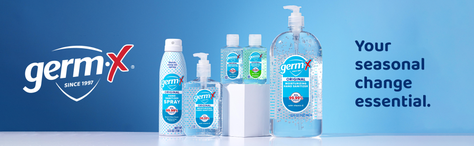GermX Original Hand Sanitizer You Seasonal Change Essential