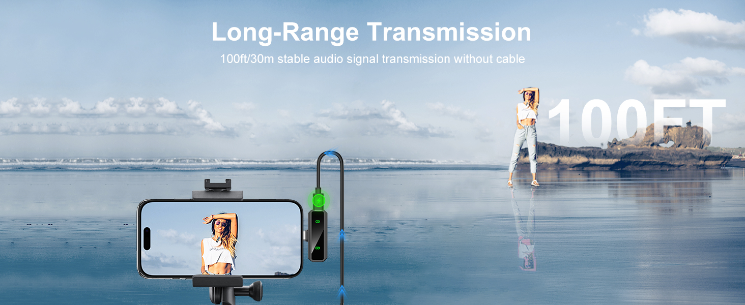 Mini Lavalier Microphone for iPhone/Android/PC