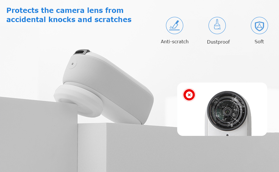 2Pcs Lens Cap for Insta 360 GO 3S