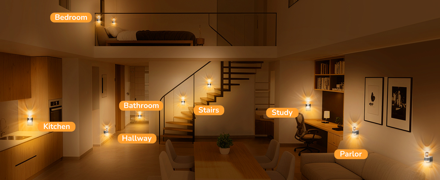 plug in night lights for wall socket