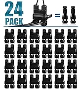 SUNVIE Fastlock2 Low Voltage Wire Connector Landscape Lighting Connectors 12-18 Gauge Waterproof ...
