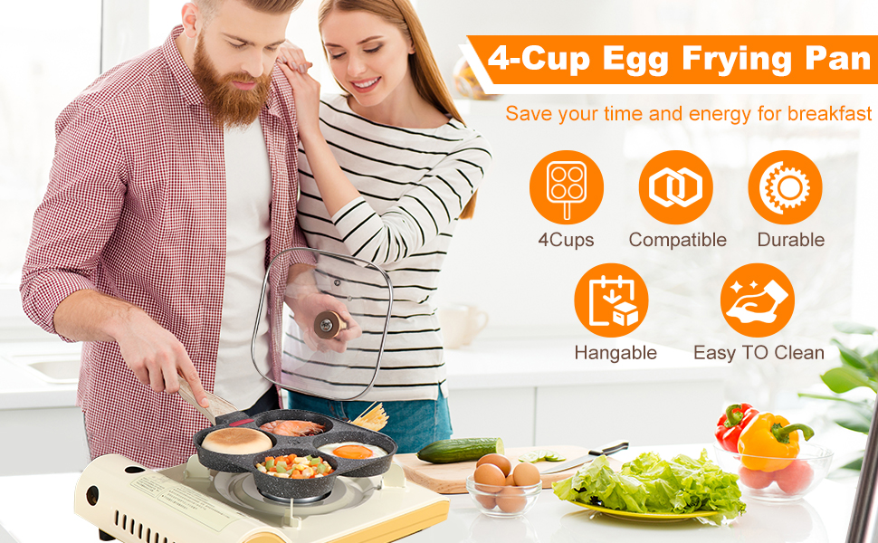 egg pans with lid