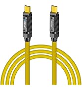 Poyiccot USB C to USB C Charging Cable 6.5ft, 140W USB C Charger Cable, 20Gbps Type C to Type C C...