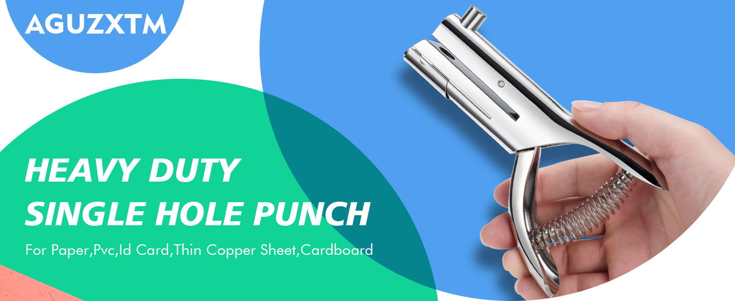 single hole punch