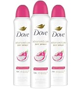 Dove Advanced Care Antiperspirant Deodorant Spray for Women 3 Pack Dragon Fruit &amp; Coconut Cream 7...