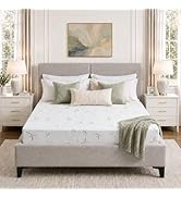 IULULU Twin Mattress, 12 Inch Green Tea Gel Memory Foam Mattress with Breathable Cover, Twin Matt...
