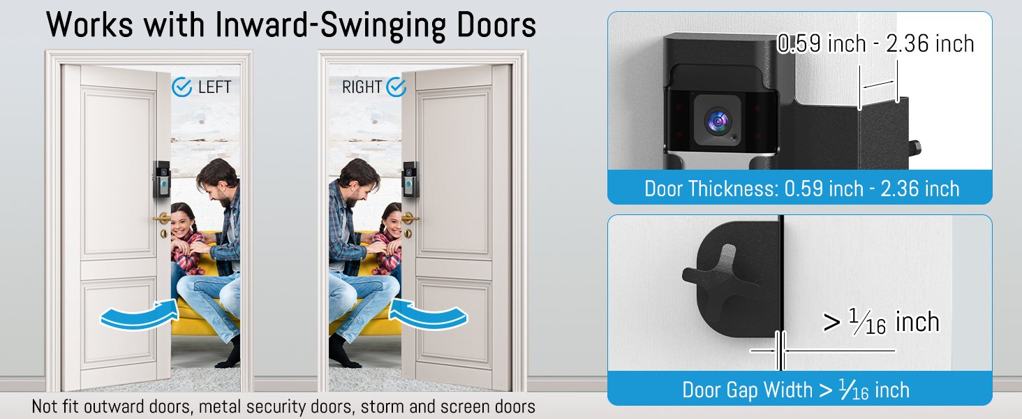 ring doorbell no drill mount