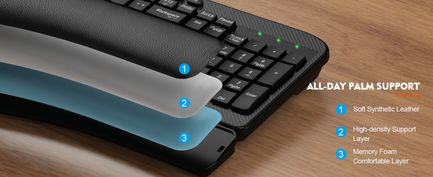 keyboard with phone holder