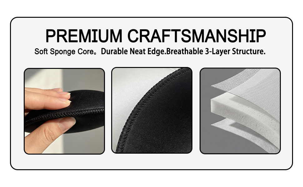 Ultra-Thin 0.6&amp;#34; Womens Shoulder Pads