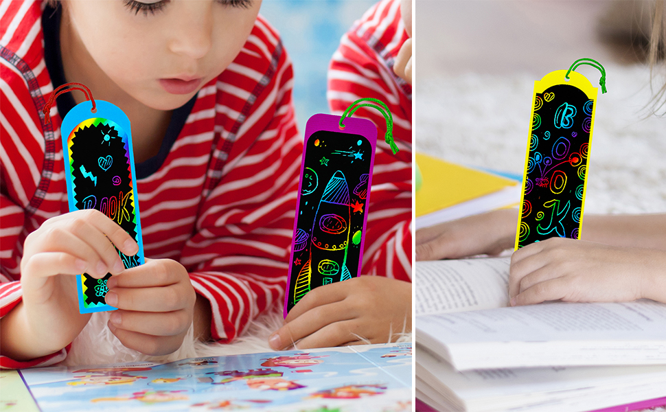 scratch paper art set for kids