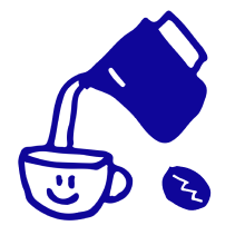 Illustration of a jug of milk being poured into a cup