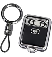 WJS Key Fob Cover, Car Key Case Shell Protector Compatible with 1998-2016 Ford F150 F250 F350 F45...