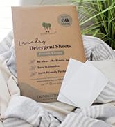 ME Mother Earth Laundry Detergent Sheets - Up to 60 Loads, Ultra-Convenient Concentrated Liquidle...