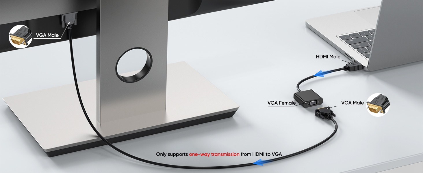 hdmi to vga adapter