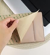 AMOZIFY 3-Pocket Organizer, mouse holder for laptop stick on – external hard drive sleeve for Mac...