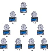 Edearkar LED Fishing Light (10-Pack) Underwater Deep Drop Lights Waterproof Diamond Tubular Under...