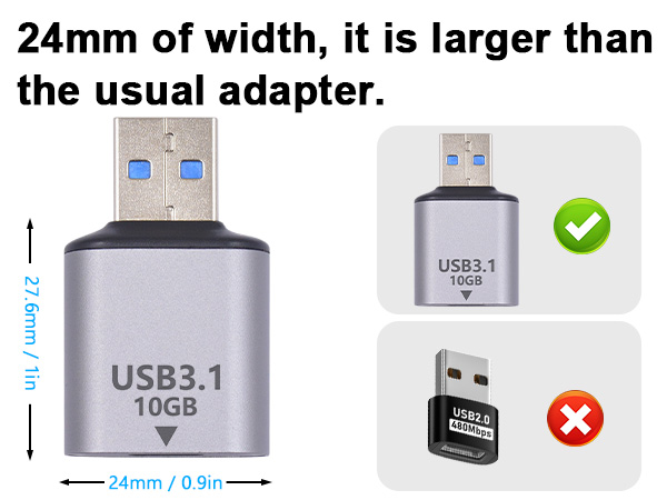 usb c female to usb male adapter 