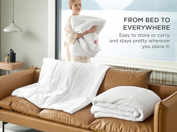 lightweight comforter