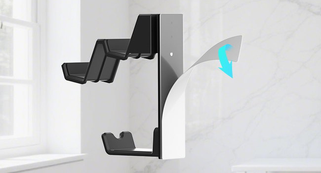 adhesive headphone hook