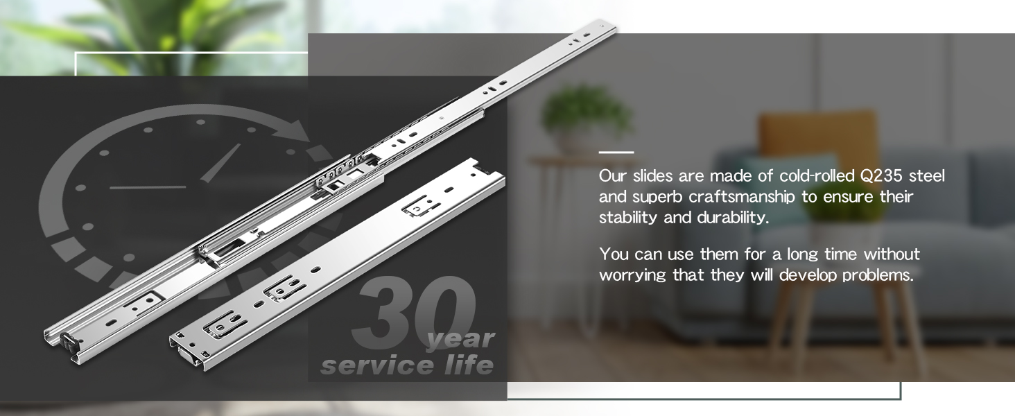 Full Extension Drawer Slides