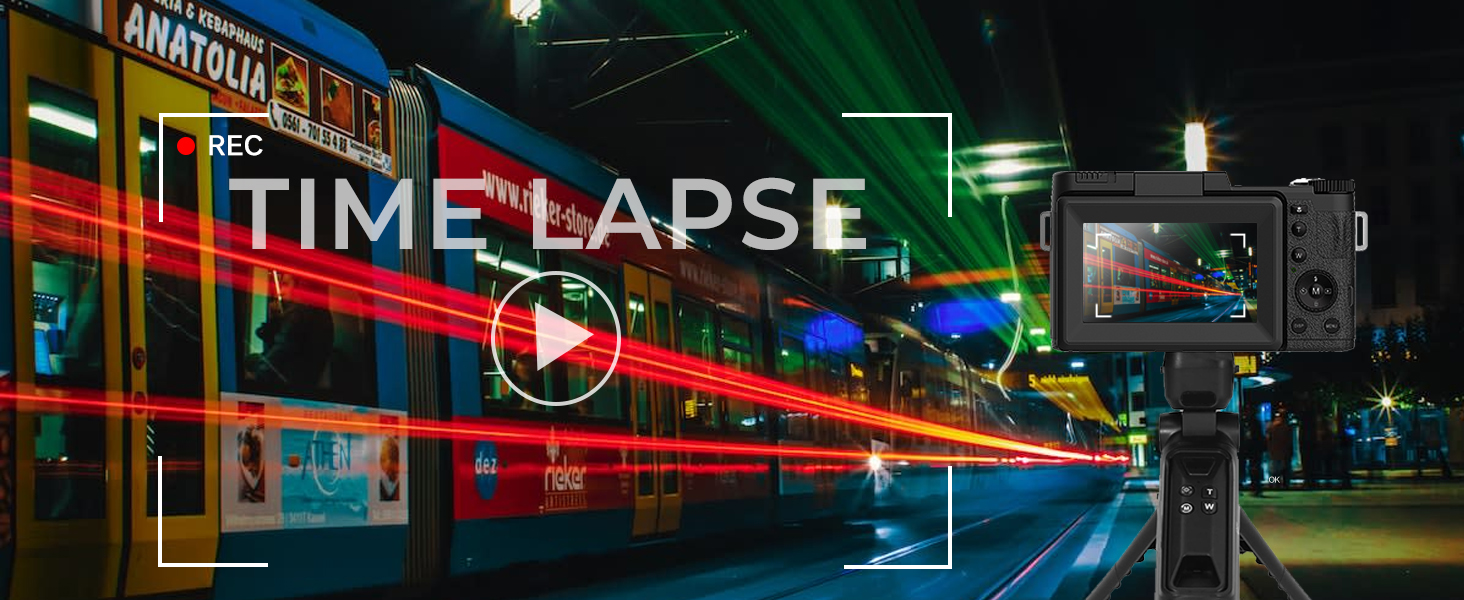 vlogging camera timelapse