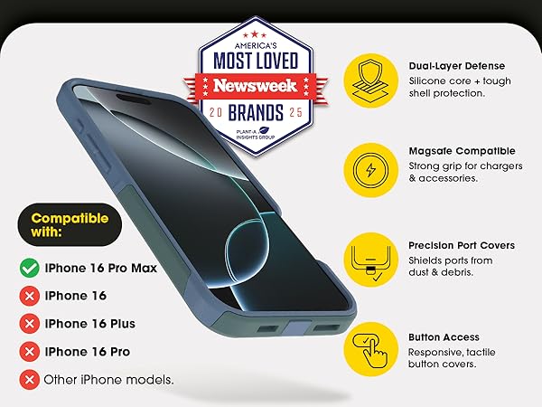 compatible with iPhone 16 Pro Max