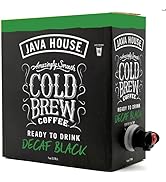 Java House Cold Brew Coffee On Tap, (128 Fluid Ounce Box) Not a Concentrate, No Sugar, Ready to D...