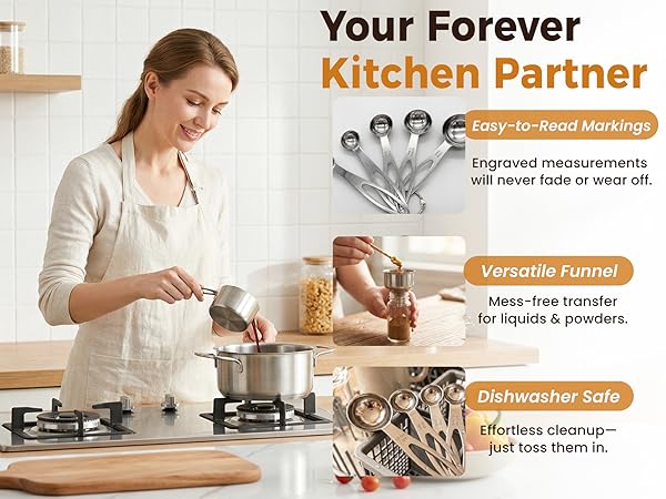 Measuring Cups and Spoons Set